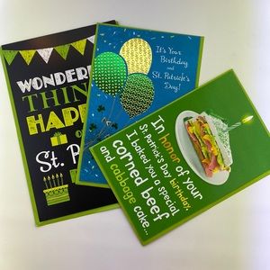 Birthday cards (St. Patrick’s Day)